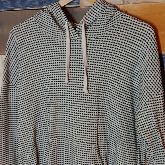 Melloday Black and White hoodie S - Picture 2 of 7